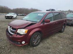 Salvage cars for sale at Windsor, NJ auction: 2017 Dodge Grand Caravan SXT