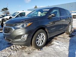 Salvage cars for sale at Woodhaven, MI auction: 2020 Chevrolet Equinox LT