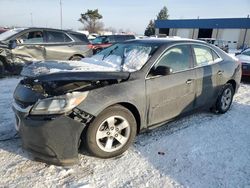 Salvage cars for sale at Woodhaven, MI auction: 2015 Chevrolet Malibu LS