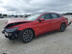 Hyundai salvage cars for sale: 2021 Hyundai Sonata Limited