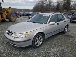 Salvage cars for sale at Concord, NC auction: 2002 Saab 9-5 ARC