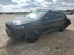 Salvage cars for sale at San Antonio, TX auction: 2019 Jeep Cherokee Latitude Plus