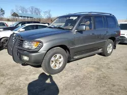 Toyota Land Cruiser salvage cars for sale: 2002 Toyota Land Cruiser