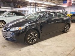 Salvage cars for sale from Copart Wheeling, IL: 2015 Honda Civic EX