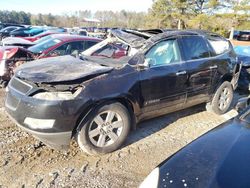 Salvage cars for sale at Charles City, VA auction: 2012 Chevrolet Traverse LT