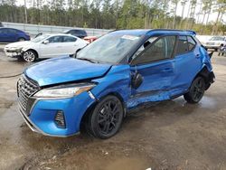 Salvage cars for sale at Harleyville, SC auction: 2022 Nissan Kicks SR