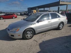 Salvage cars for sale from Copart West Palm Beach, FL: 2006 Honda Accord LX