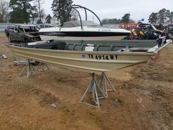 Salvage cars for sale from Copart Longview, TX: 1980 Alumacraft 1436 John