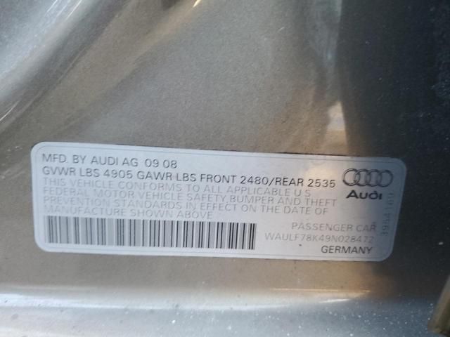 2009 Audi A4 2.0T Quattro