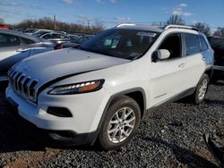 Salvage cars for sale at Hillsborough, NJ auction: 2014 Jeep Cherokee Latitude