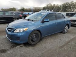 Salvage cars for sale at Las Vegas, NV auction: 2012 Toyota Corolla Base