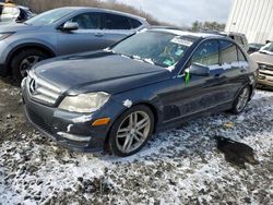 Mercedes-Benz salvage cars for sale: 2013 Mercedes-Benz C 250