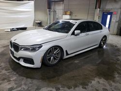 Salvage cars for sale at North Billerica, MA auction: 2016 BMW 750 XI