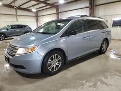 Salvage cars for sale at Haslet, TX auction: 2011 Honda Odyssey EXL