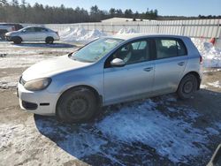 Salvage cars for sale from Copart Windham, ME: 2011 Volkswagen Golf