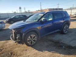 Salvage cars for sale at Chicago Heights, IL auction: 2021 Nissan Rogue SV