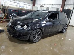 Volkswagen Golf salvage cars for sale: 2012 Volkswagen Golf