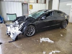 Salvage cars for sale at Chicago Heights, IL auction: 2021 Tesla Model 3