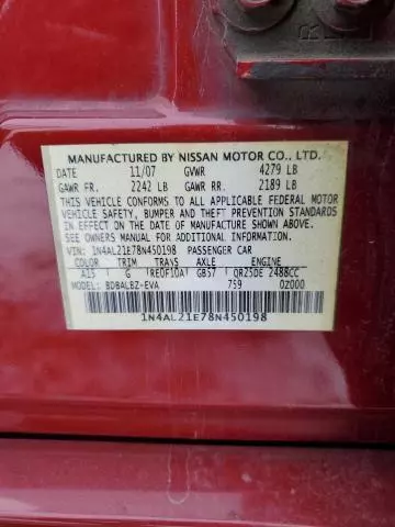 2008 Nissan Altima 2.5