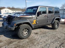 Salvage cars for sale at York Haven, PA auction: 2017 Jeep Wrangler Unlimited Sport