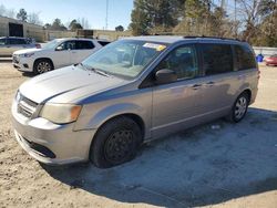 Vehiculos salvage en venta de Copart Knightdale, NC: 2013 Dodge Grand Caravan SE