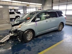 Salvage cars for sale from Copart Fort Wayne, IN: 2017 Toyota Sienna XLE