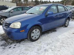 Salvage cars for sale at Exeter, RI auction: 2008 Suzuki Forenza Base