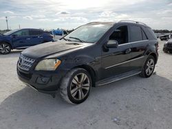 Salvage cars for sale at Arcadia, FL auction: 2009 Mercedes-Benz ML 350