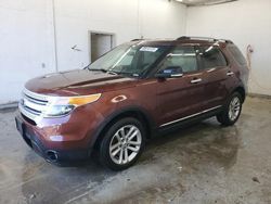 Salvage cars for sale at Madisonville, TN auction: 2015 Ford Explorer XLT