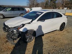 KIA salvage cars for sale: 2021 KIA Forte GT Line