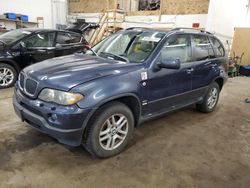 Salvage cars for sale at Ham Lake, MN auction: 2006 BMW X5 3.0I