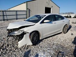 Carros salvage a la venta en subasta: 2015 Chrysler 200 C