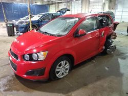 Salvage cars for sale at Woodhaven, MI auction: 2012 Chevrolet Sonic LT