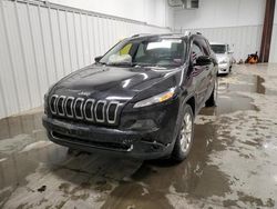 Salvage cars for sale at Windham, ME auction: 2017 Jeep Cherokee Limited