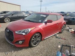 Salvage cars for sale at Temple, TX auction: 2017 Hyundai Veloster Turbo