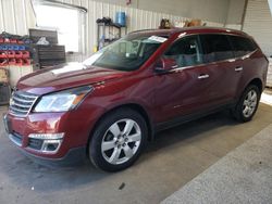 Salvage cars for sale at auction: 2016 Chevrolet Traverse LT