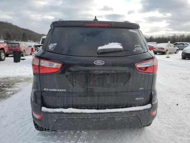 2020 Ford Ecosport SE