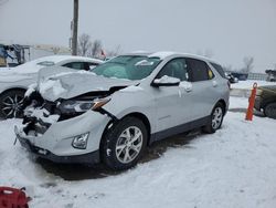 Salvage cars for sale at Pekin, IL auction: 2021 Chevrolet Equinox Premier