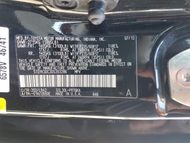 2013 Toyota Sienna XLE