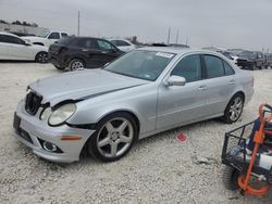 Salvage cars for sale at Taylor, TX auction: 2009 Mercedes-Benz E 350