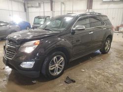 Chevrolet Vehiculos salvage en venta: 2016 Chevrolet Equinox LTZ