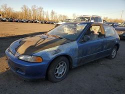 1993 Honda Civic VX en venta en Portland, OR