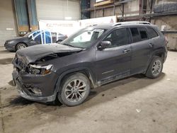 Salvage cars for sale at Eldridge, IA auction: 2019 Jeep Cherokee Latitude Plus