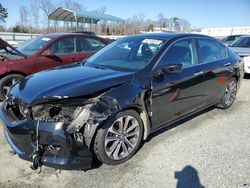 Salvage cars for sale at Spartanburg, SC auction: 2015 Honda Accord Sport