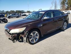 Salvage cars for sale at Dunn, NC auction: 2010 Ford Taurus Limited