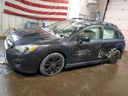 Salvage cars for sale at Lyman, ME auction: 2014 Subaru Impreza Sport Premium