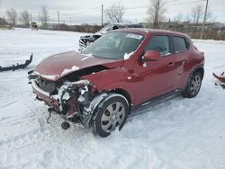 Salvage cars for sale at Montreal Est, QC auction: 2013 Nissan Juke S