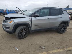 Salvage cars for sale at Woodhaven, MI auction: 2019 Jeep Compass Trailhawk