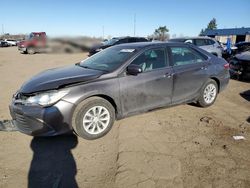 Toyota salvage cars for sale: 2015 Toyota Camry LE