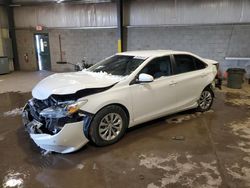 Salvage cars for sale at Chalfont, PA auction: 2016 Toyota Camry LE